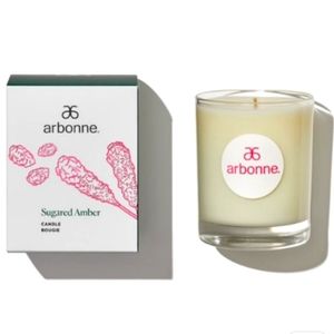 Arbonne sugared amber candle